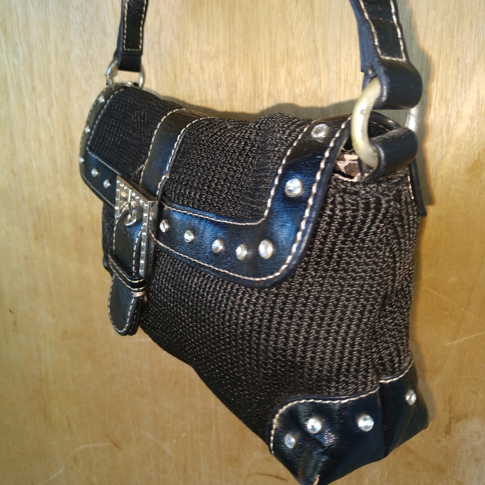 Black and rhinestone the sak purse - Picture 5 of 9